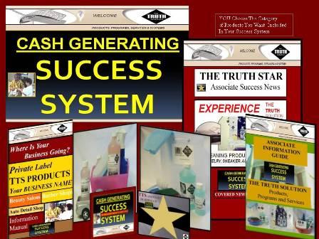 CASH GENERATING SUCCESS SYSTEM
